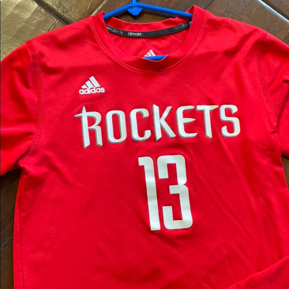Houston Rockets Adidas Tshirts & Socks - Picture 2 of 6
